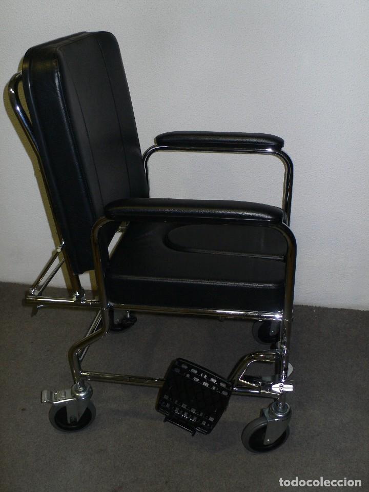 Segunda mano: SILLA DE RUEDAS DE INTERIOR CON INODORO - Foto 5