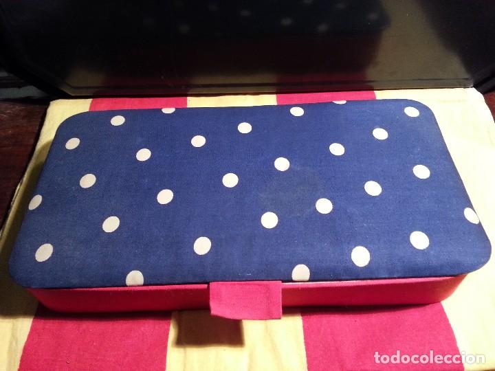 Segunda mano: CAJA DE TELA - VINTAGE. - Foto 1