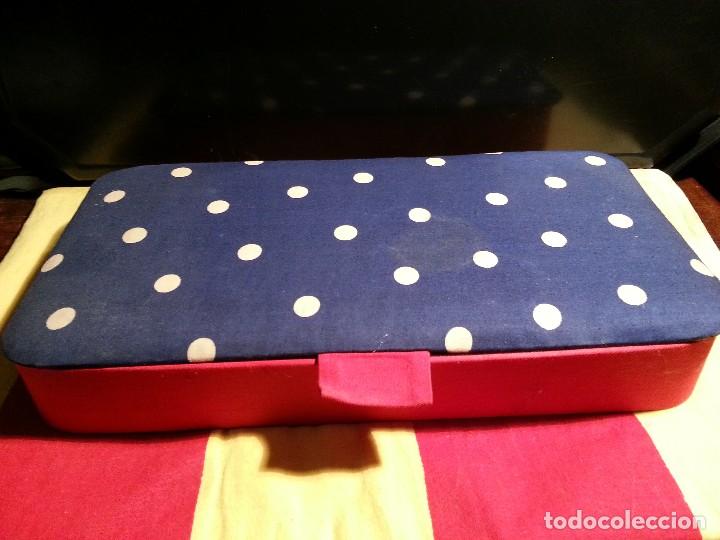 Segunda mano: CAJA DE TELA - VINTAGE. - Foto 3