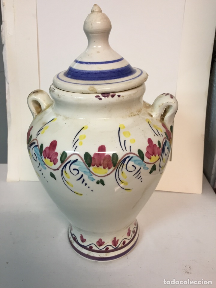 Segunda mano: Tarro de porcelana con tapa - Foto 1