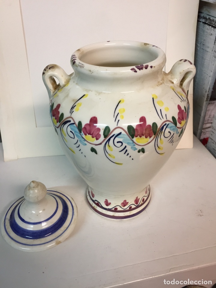 Segunda mano: Tarro de porcelana con tapa - Foto 2