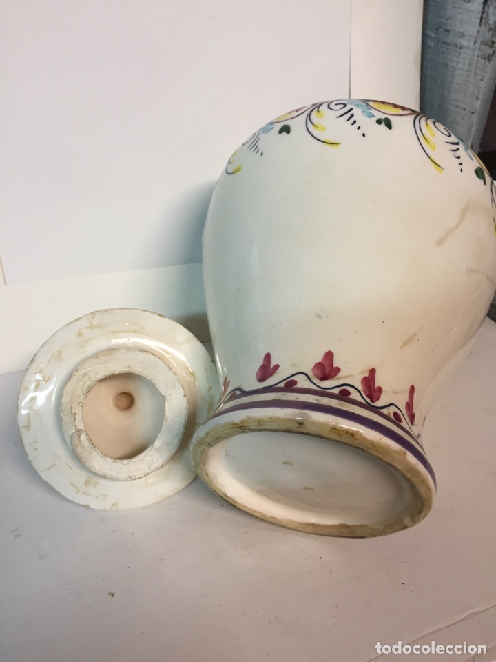 Segunda mano: Tarro de porcelana con tapa - Foto 3