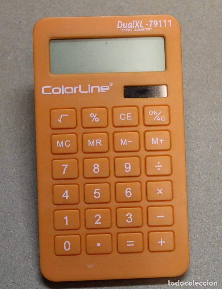 Segunda mano: CALCULADORA DUALXL-79111 COLORLINE - Foto 1