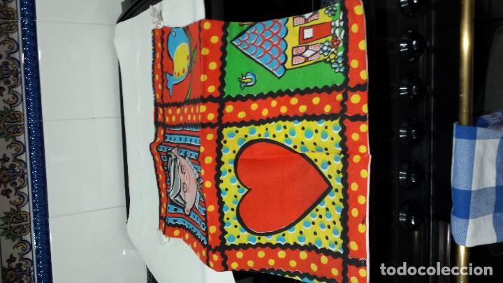 Segunda mano: Bolsa de pan con vivos colores. - Foto 4