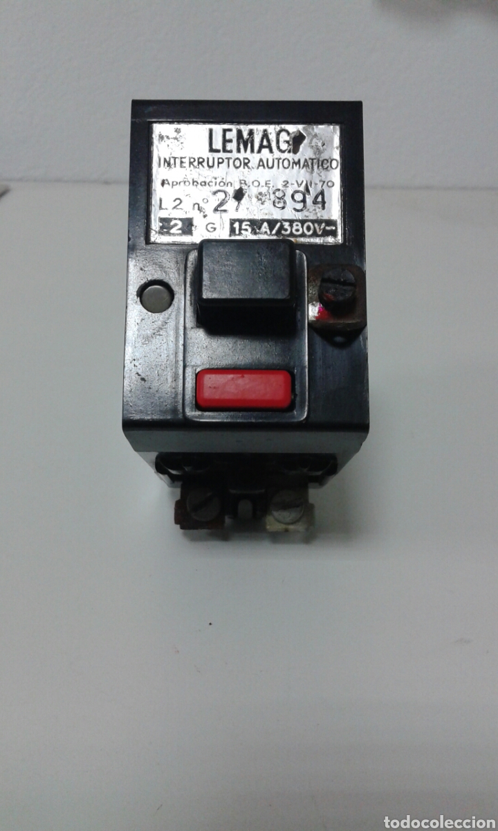 Segunda mano: Interruptor autom&aacute;tico lemag. - Foto 1