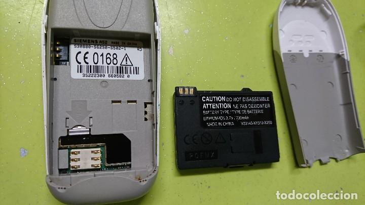 Segunda mano: TEL&Eacute;FONO M&Oacute;VIL SIEMENS, AMENA - Foto 4