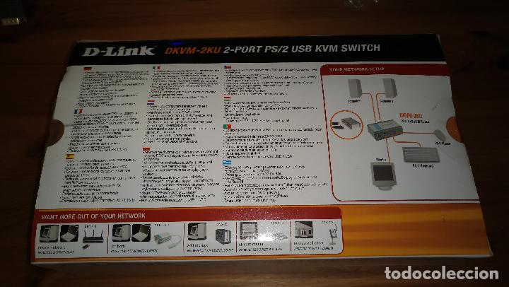 Segunda mano: DLINK - CONTROLADOR PARA DOS COMPUTADORAS PC - Foto 3