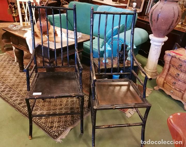 Silla bambú. - Vendido en Venta Directa - 111523035