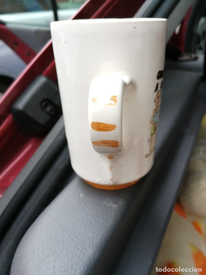 Segunda mano: JARRA TAZA CON REFRAN - Foto 2