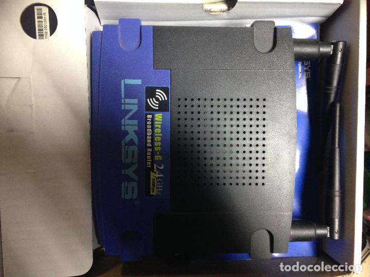 Segunda mano: Linksys WRT54GL-EU - Router inal&aacute;mbrico Wireless-G - Foto 3