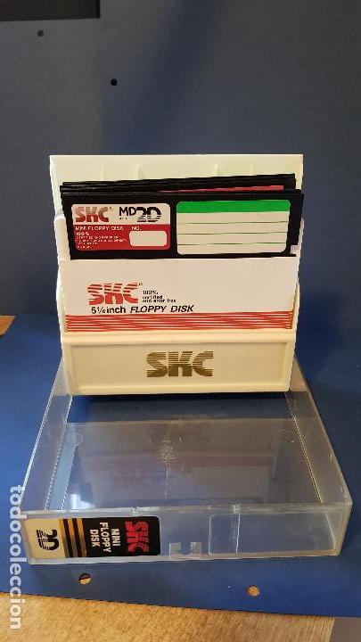 Segunda mano: CAJA CON 1 DISKETTE SKC DE 5 1/4 - Foto 2