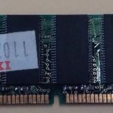 Segunda Mano: MODULO DE MEMORIA RAM - DIMM - 128MB - 133MHZ - SDRAM - PARA ORDENADORES ANTIGUO PENTIUM II & III