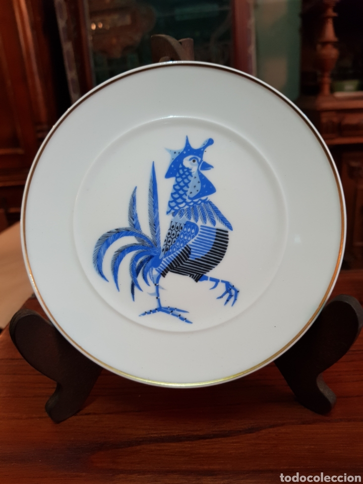 Segunda mano: PLATO BIDASOA CON GALLO 16 CM DIAMETRO - Foto 4