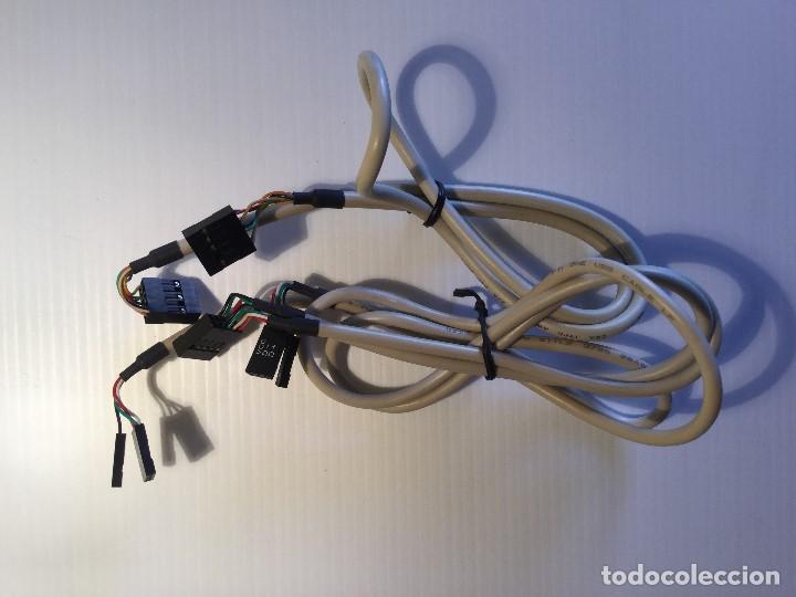 Segunda mano: Cables internos panel frontal del PC VCC AUDIO GROUND TYPE AWM - Foto 1
