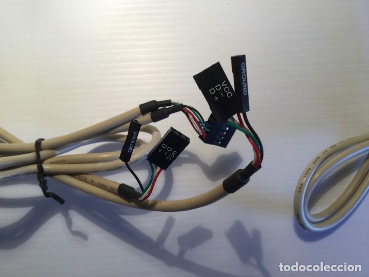 Segunda mano: Cables internos panel frontal del PC VCC AUDIO GROUND TYPE AWM - Foto 2