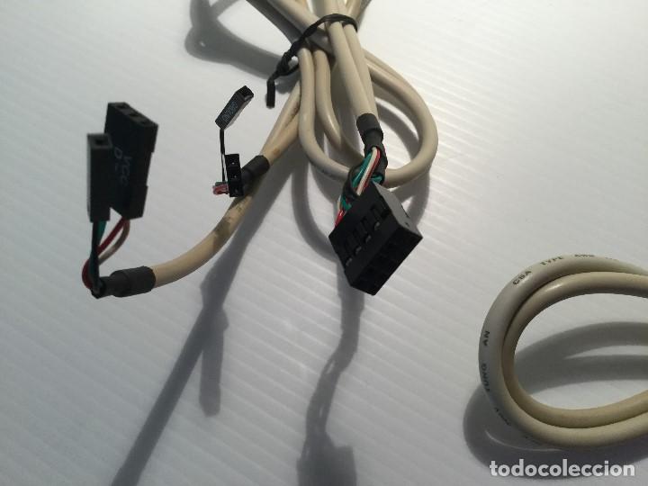 Segunda mano: Cables internos panel frontal del PC VCC AUDIO GROUND TYPE AWM - Foto 3