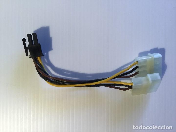 Segunda mano: Cable alimentaci&oacute;n Dual Molex LP4 4 Pines a 8 Pines PCI-E Express - Foto 1