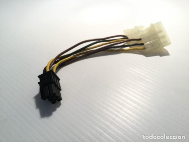 Segunda mano: Cable alimentaci&oacute;n Dual Molex LP4 4 Pines a 8 Pines PCI-E Express - Foto 2
