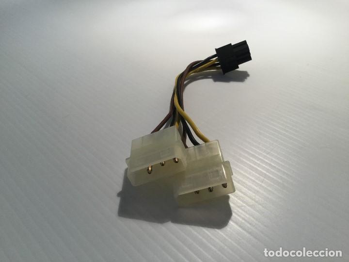 Segunda mano: Cable alimentaci&oacute;n Dual Molex LP4 4 Pines a 8 Pines PCI-E Express - Foto 3