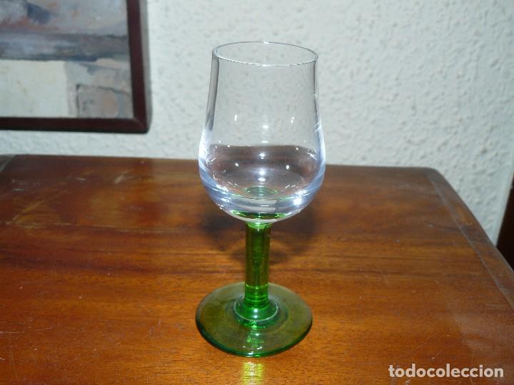 Segunda mano: CINCO COPAS EN CRISTAL BICOLOR - Foto 3