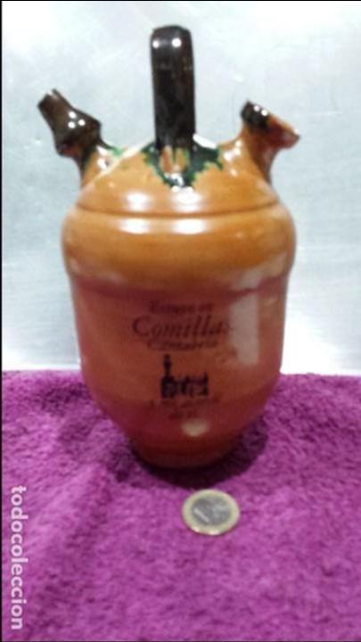 Segunda mano: Botijo recuerdo de  Comillas. - Foto 1