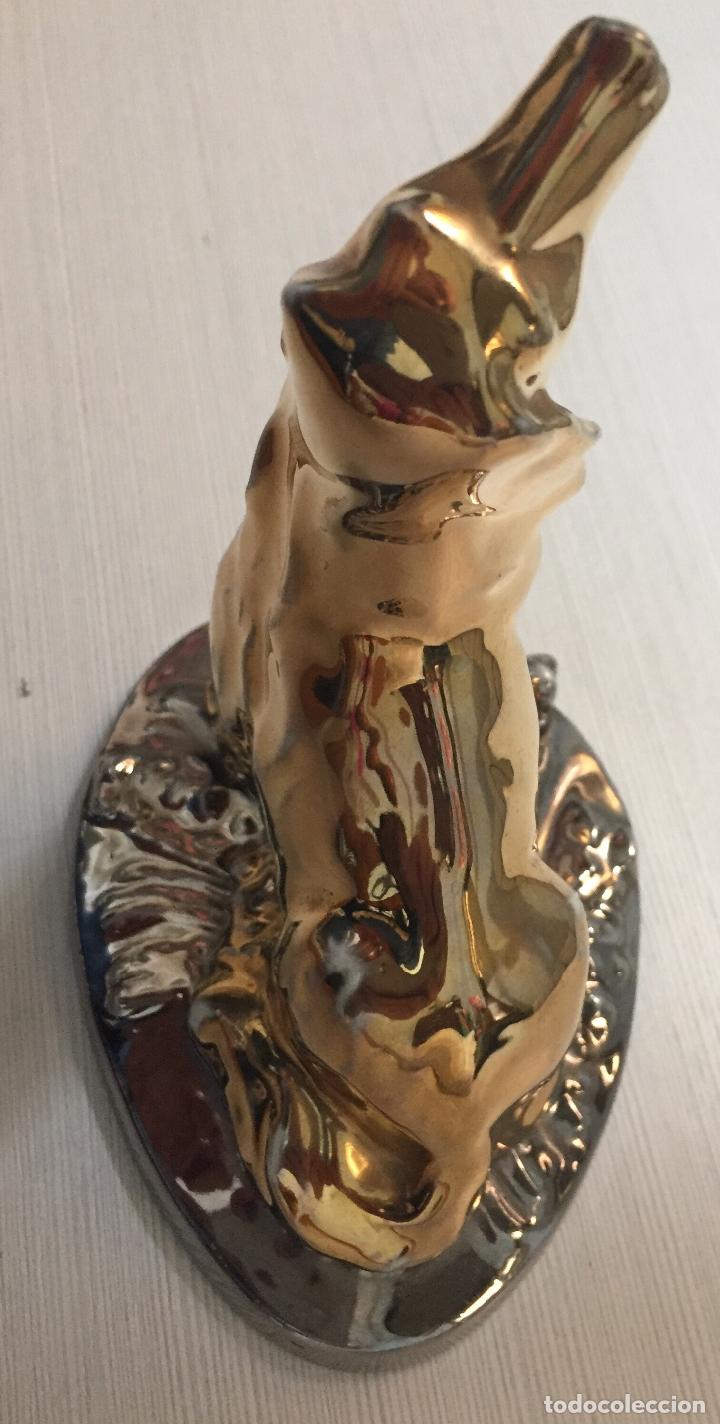 Segunda mano: FIGURA KITSCH, CERAMICA VALENCIANA PERRO - Foto 4