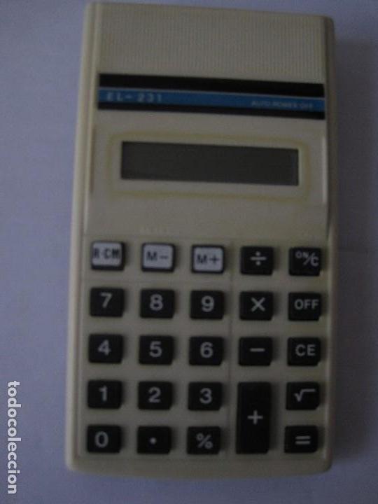 Segunda mano: CALCULADORA EL-231 - Foto 1