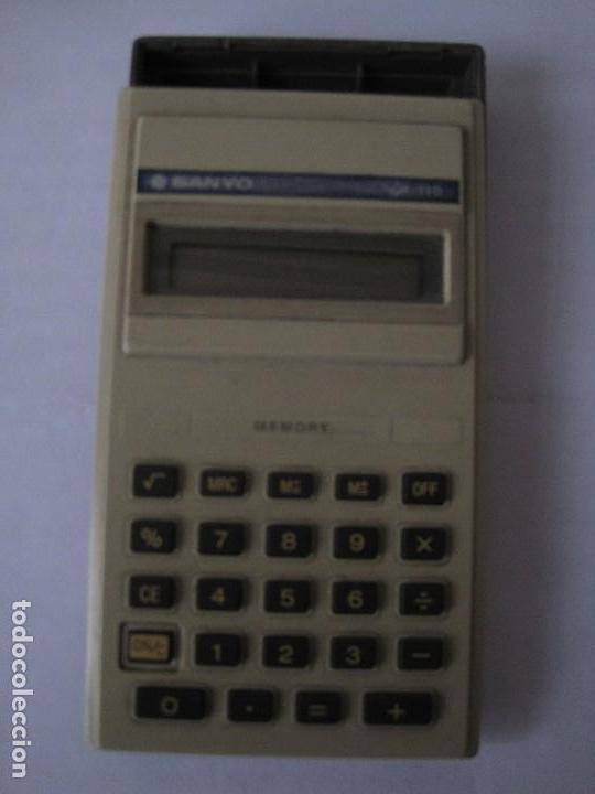 Segunda mano: CALCULADORA SANYO CX 110 - Foto 1