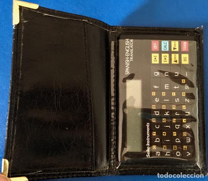 Segunda mano: Translator spanish-english y calculadora   Seiko Instruments - Foto 3