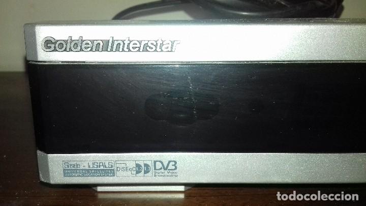 Segunda mano: RECEPTOR DE CANALES SATELITE DIGITAL,GOLDEN INTERSTAR PREMIUM - Foto 2