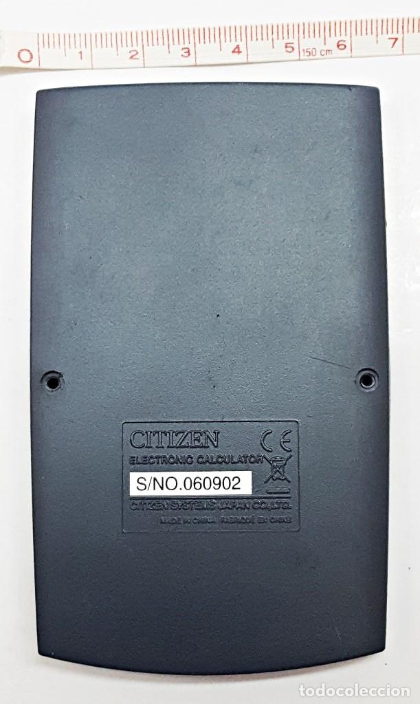 Segunda mano: Calculadora CITIZEN DE-210 Conversora de Euros 10 Digitos. - Foto 2