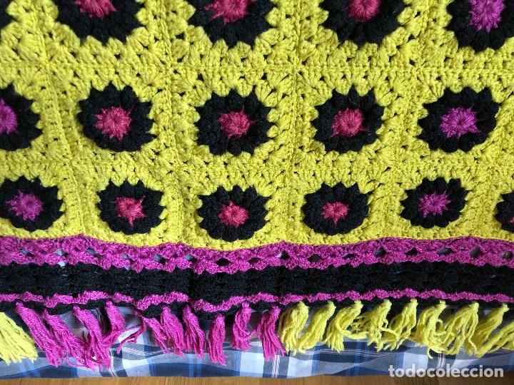 Segunda mano: colcha de lana antigua - Foto 2