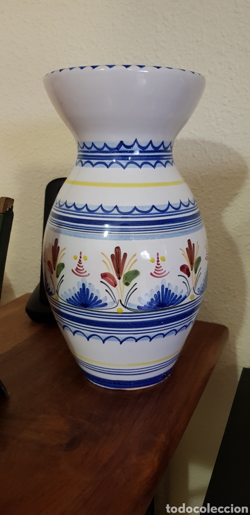 Segunda mano: Jarr&oacute;n de cer&aacute;mica de Talavera de 33 cm - Foto 1