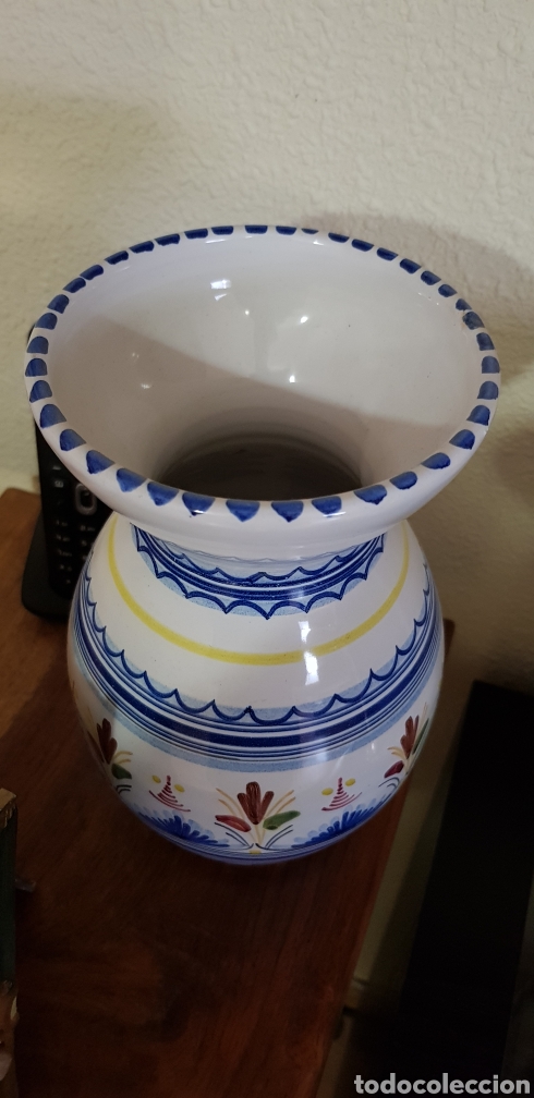 Segunda mano: Jarr&oacute;n de cer&aacute;mica de Talavera de 33 cm - Foto 2