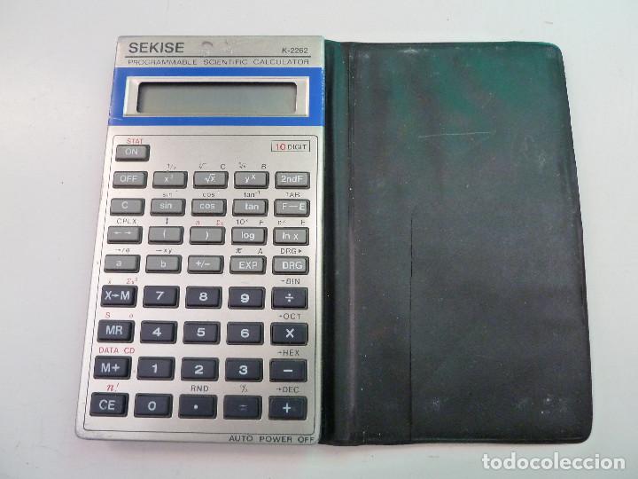Segunda mano: CALCULADORA SEKISE PROGRAMMABLE SCIENTIFIC CALCULATOR - Foto 3