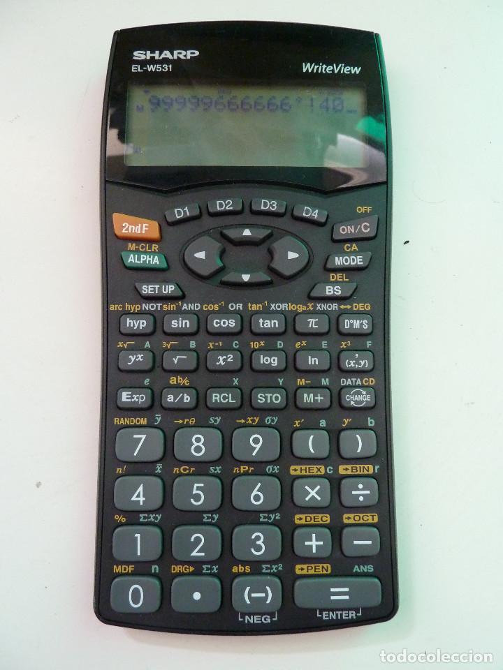 Segunda mano: CALCULADORA SHARP EL-W531 - Foto 4