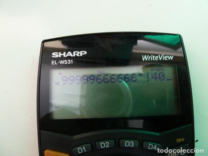 Segunda mano: CALCULADORA SHARP EL-W531 - Foto 5