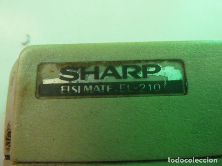 Segunda mano: CALCULADORA SHARP EL-210 - Foto 5