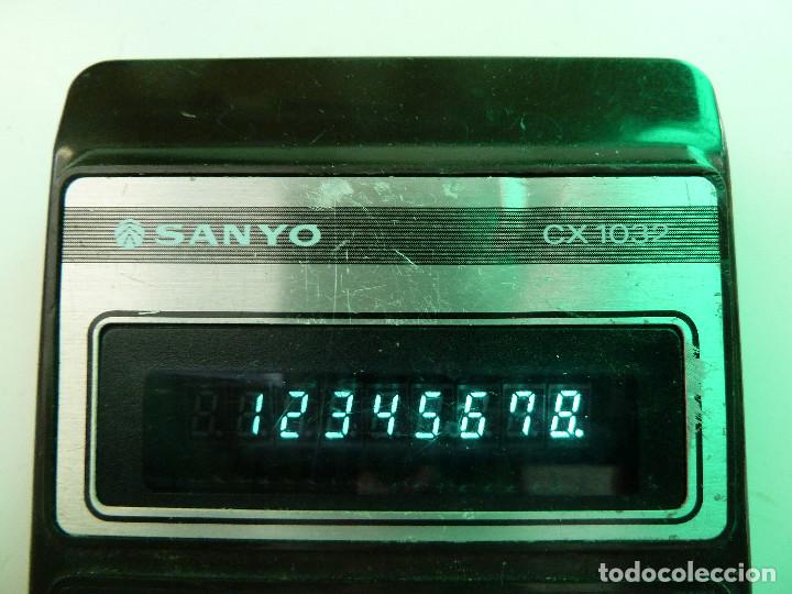 Segunda mano: CALCULADORA SANYO CX1032 - Foto 3