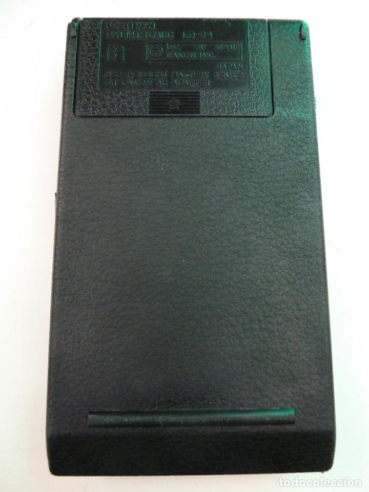 Segunda mano: CALCULADORA CANON PALMTRONIC 8 - LD84 - Foto 5