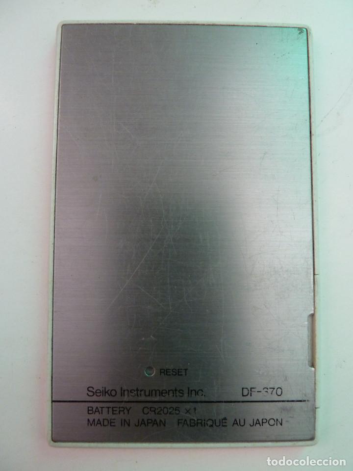 Segunda mano: SEIKO INSTRUMENTS DF-370 - Foto 2