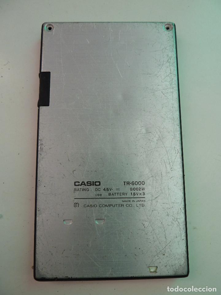 Segunda mano: CALCULADORA CASIO TR-6000 - Foto 3