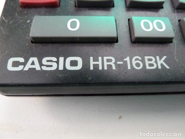 Segunda mano: CALCULADORA CASIO HR-16BK - Foto 3