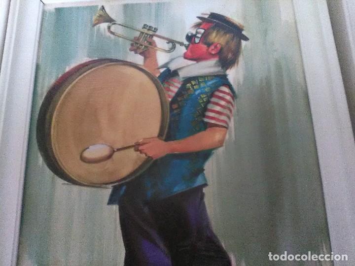 Segunda mano: Lote de 3 cuadros de payasos, Bargallo - Foto 3