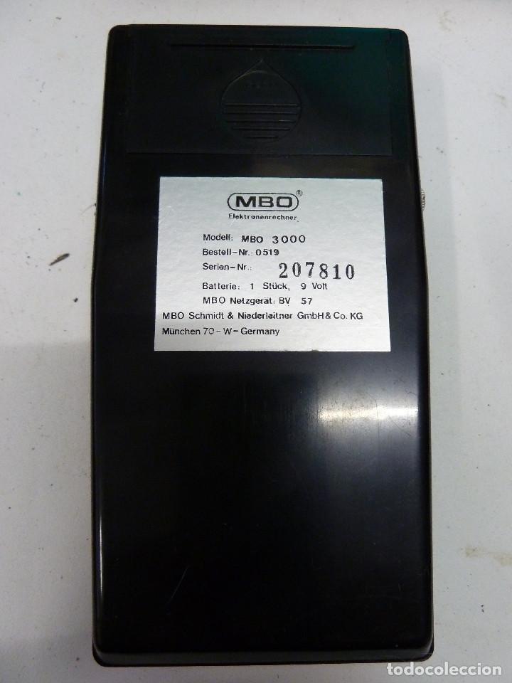 Segunda mano: CALCULADORA MBO 3000 - Foto 4