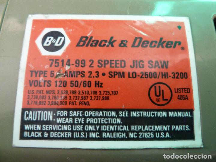 Segunda mano: SIERRA BLACK & DECKER - Foto 3
