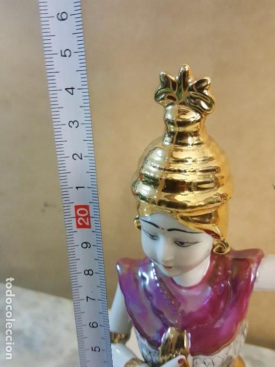 Segunda mano: Figura sobre base de DIOSA HIND&Uacute;. - Foto 6