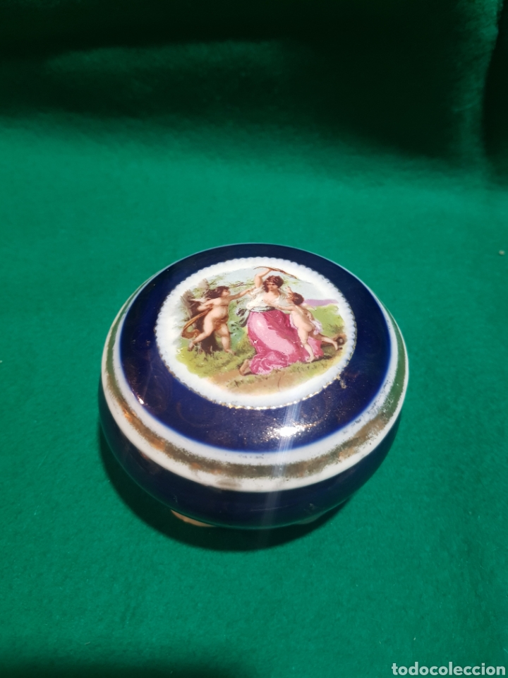 Segunda mano: Caja de porcelana pintada - Foto 1
