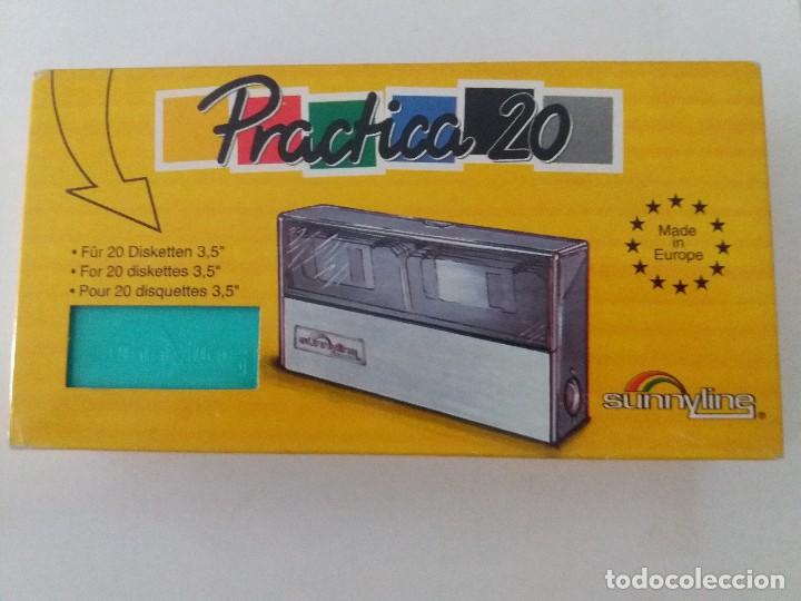 D'Occasion: Porta disketes 3.5 pulgadas estrenalo con su caja. Made in Europa
