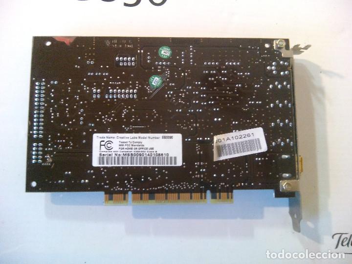Segunda mano: TARJETA DE SONIDO SOUND BLASTER AUDIGY - Foto 3